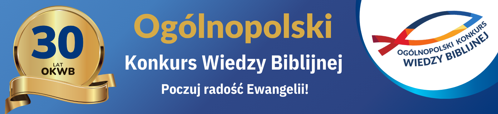 Baner Ogólnopolski Konkurs Wiedzy Biblijnej
